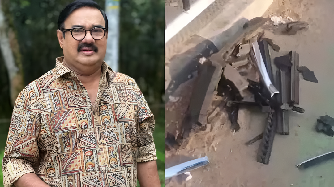 ಕಾರು ಗುದ್ದಿ: ಹಿರಿಯ ನಟ ಮಣಿಯನ್ಪಿಳ್ಳ ರಾಜು ಬಂಧನ.