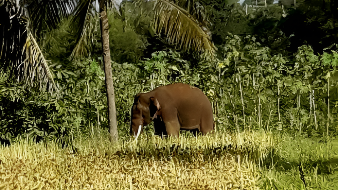 ಚಾಮರಾಜನಗರದಲ್ಲಿ ಕಾಡಾನೆ ಹಾವಳಿ.!