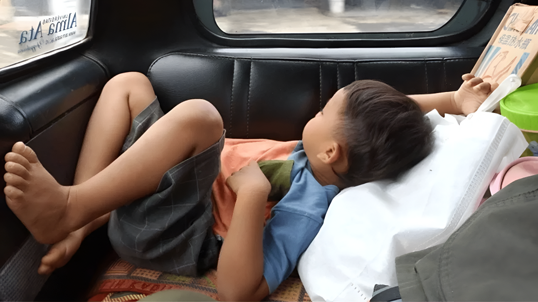 ಹೆಣ್ಣೂರಲ್ಲಿ ನಿದ್ರಿಸಿದ್ದ ಬಾಲಕ ಕ್ಯಾಬ್‌ನಲ್ಲಿ ಮರೆತುಹೋದ ಘಟನೆ.