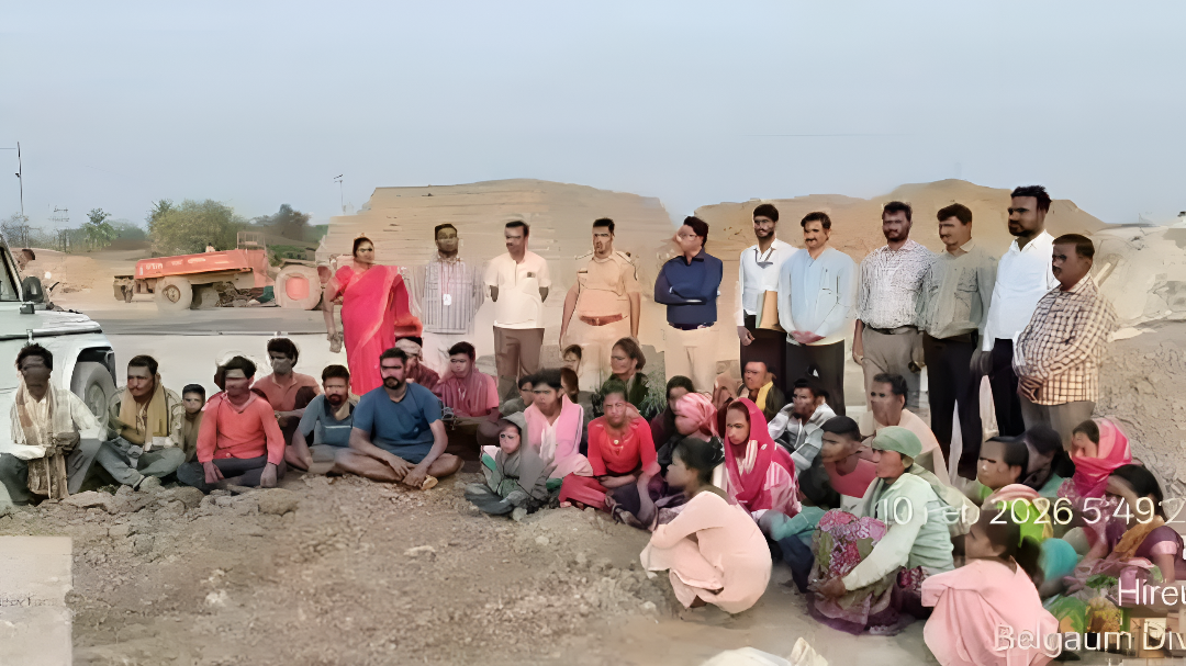 ವಾರಕ್ಕೆ 800 ರೂ. ಸಂಬಳ: 24 ಒಡಿಶಾ ಮೂಲದ ಕಾರ್ಮಿಕರ ರಕ್ಷಣೆ