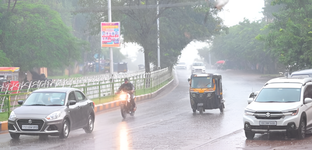 ರಾಜ್ಯದಲ್ಲಿ ಗುಡುಗು ಸಹಿತ ಸಾಧಾರಣ ಮಳೆ.
