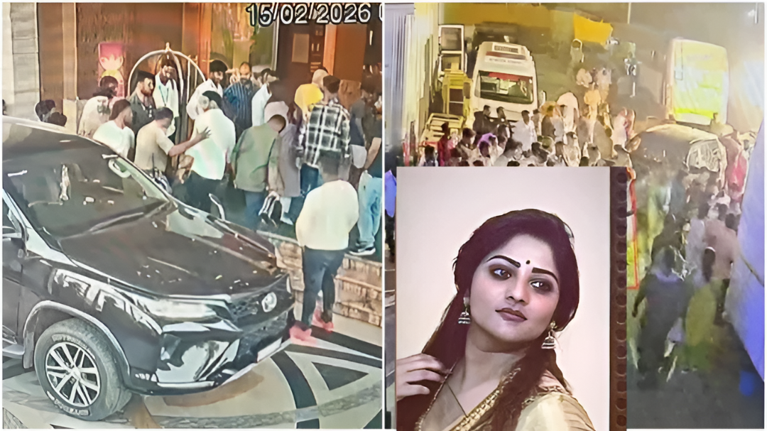 ನಟಿ ರಚಿತಾ ರಾಮ್ ಕಾರು ಚಾಲಕ ಅಧಿಕಾರಿ ಮೇಲೆ ಹ*.