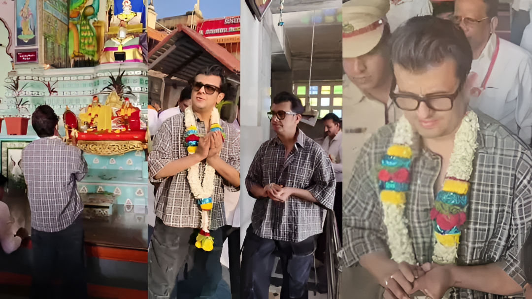 ಸೋನು ನಿಗಮ್ ಸಿದ್ದಾರೂಢರ ದರ್ಶನ ಮಾಡಿ ವಿಶೇಷ ಪೂಜೆ ಸಲ್ಲಿಸಿದರು.