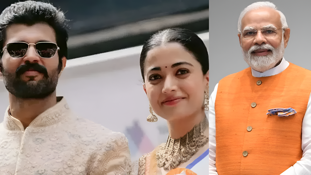 ವಿಜಯ್ ದೇವರಕೊಂಡ-ರಶ್ಮಿಕಾ ಮಂದಣ್ಣ ವಿವಾಹಕ್ಕೆ ಪ್ರಧಾನಿ ಮೋದಿ ಶುಭ ಹಾರೈಕೆ.