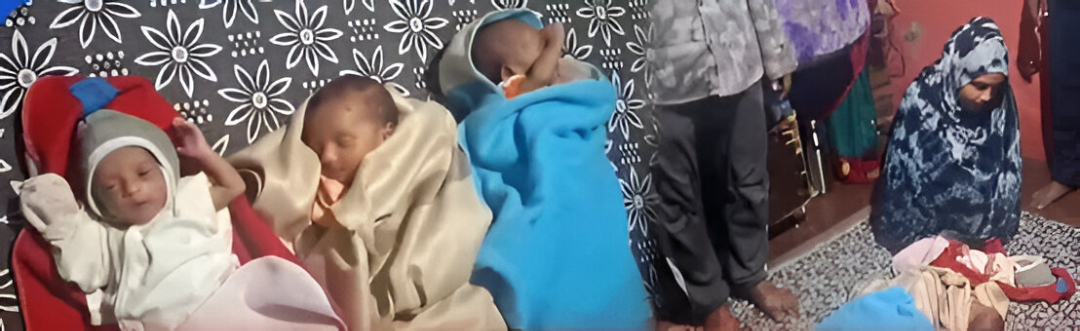 ತ್ರಿವಳಿ ಮಕ್ಕಳಿಗೆ ಜನ್ಮ ನೀಡಿದ ಆರೀಫಾ!