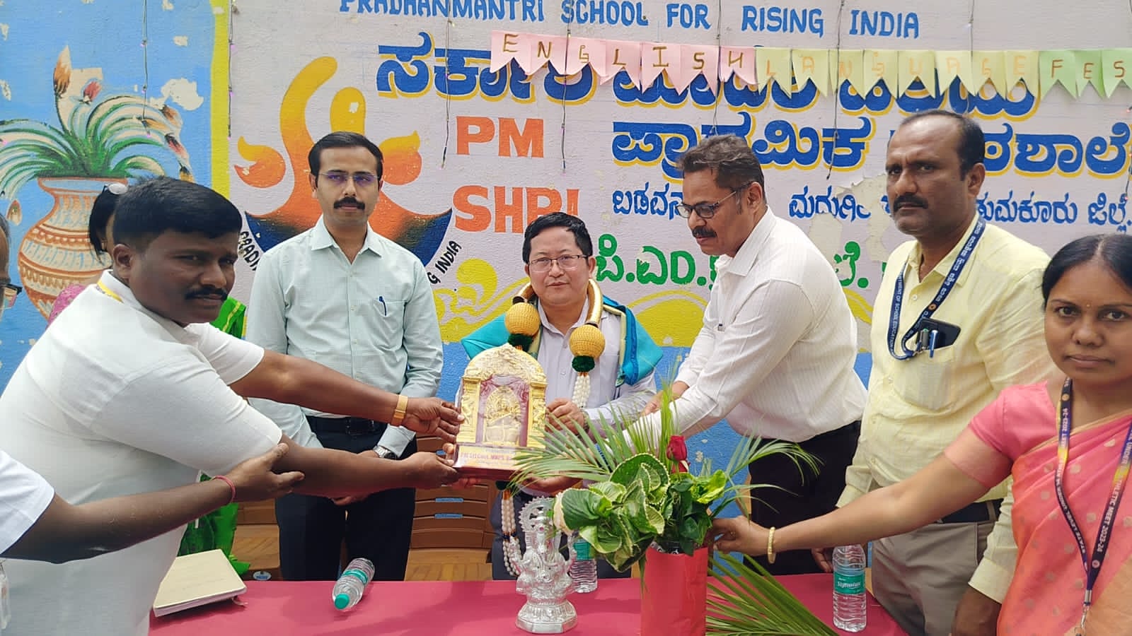 ಬಡವನಹಳ್ಳಿ ಪಿ.ಎಂ.ಶ್ರೀ ಶಾಲೆಗೆ ಕೇಂದ್ರದ ಅಧಿಕಾರಿಗಳ ಭೇಟಿ.