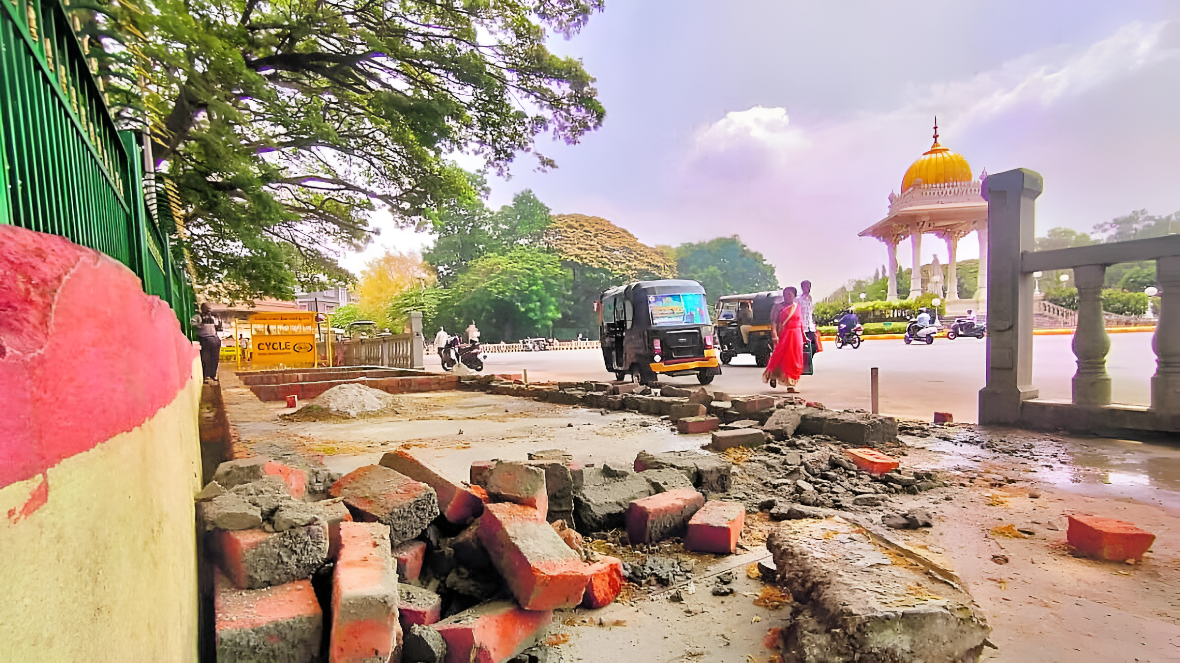 ಮೈಸೂರು ಅರಮನೆ ಮುಂಭಾಗದಲ್ಲಿ ಟಾಂಗಾ ಸ್ಟ್ಯಾಂಡ್ ವಿವಾದ