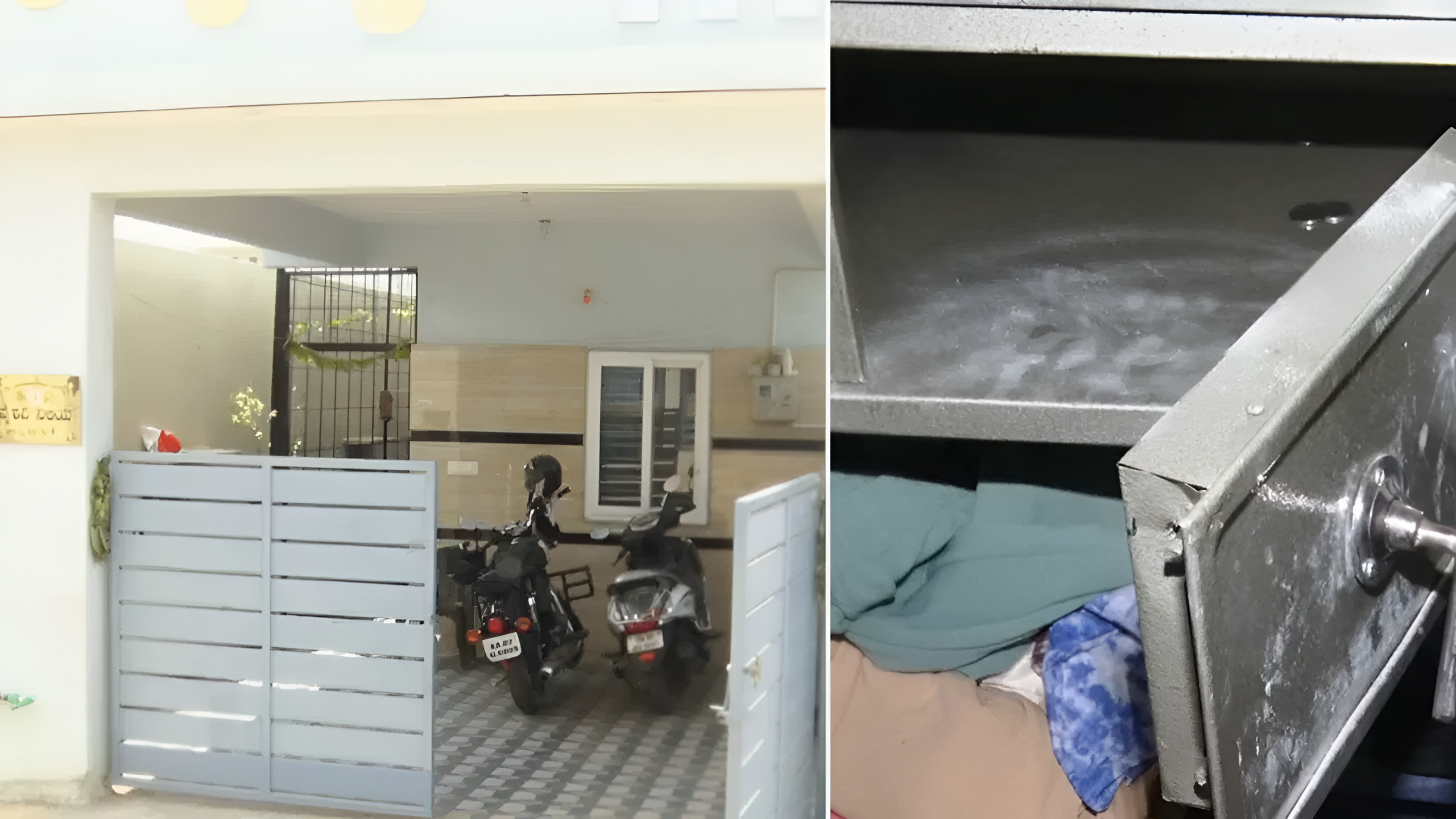 ನೆಲಮಂಗಲದಲ್ಲಿ 10 ಲಕ್ಷ ರೂ ಮೌಲ್ಯದ ಮನೆ ಕಳ್ಳತನ.