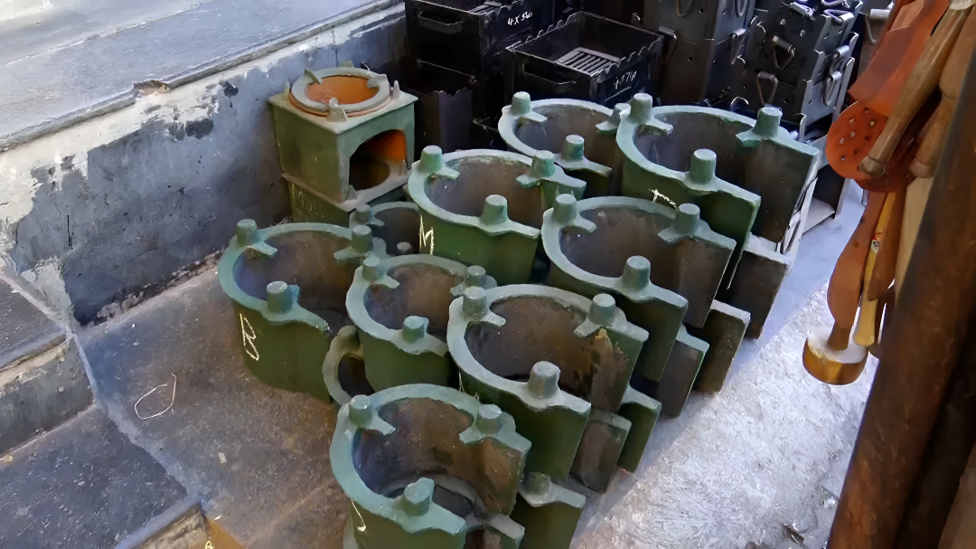 ಹೋಟೆಲ್ ಮಾಲೀಕರು ಕಟ್ಟಿಗೆ ಒಲೆಗಳಿಗೆ ಬಾಹು ತೋರಿಸುತ್ತಿದ್ದಾರೆ.