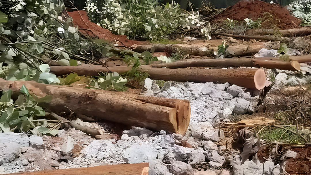 ಗಾರ್ಡನ್ ಸಿಟಿಯಲ್ಲಿ ಮರಗಳ ಸಂಕಟ.