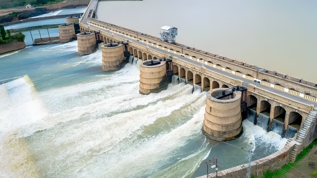 KRS ಜಲಾಶಯದ ನೀರಿನ ಮಟ್ಟ 110 ಅಡಿಗೆ ಇಳಿಕೆ.