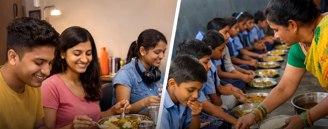 PGಗಳಲ್ಲಿ ಮಧ್ಯಾಹ್ನದ ಊಟ ಸ್ಥಗಿತ, ಶಾಲೆಗಳ ಬಿಸಿಯೂಟಕ್ಕೂ ಸಂಕಷ್ಟ.