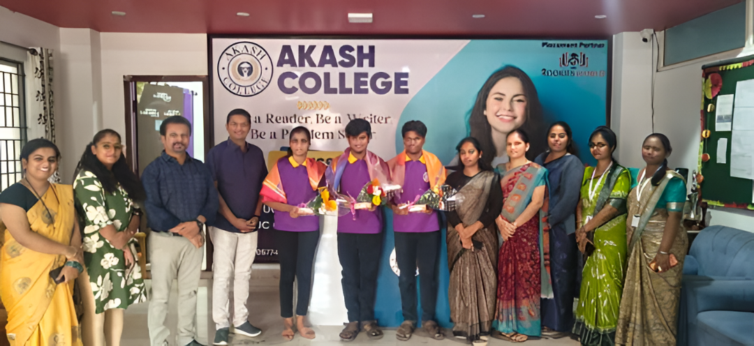 Akash ಕಾಲೇಜಿಗೆ ಶೇಕಡಾ 100% ಫಲಿತಾಂಶ.!