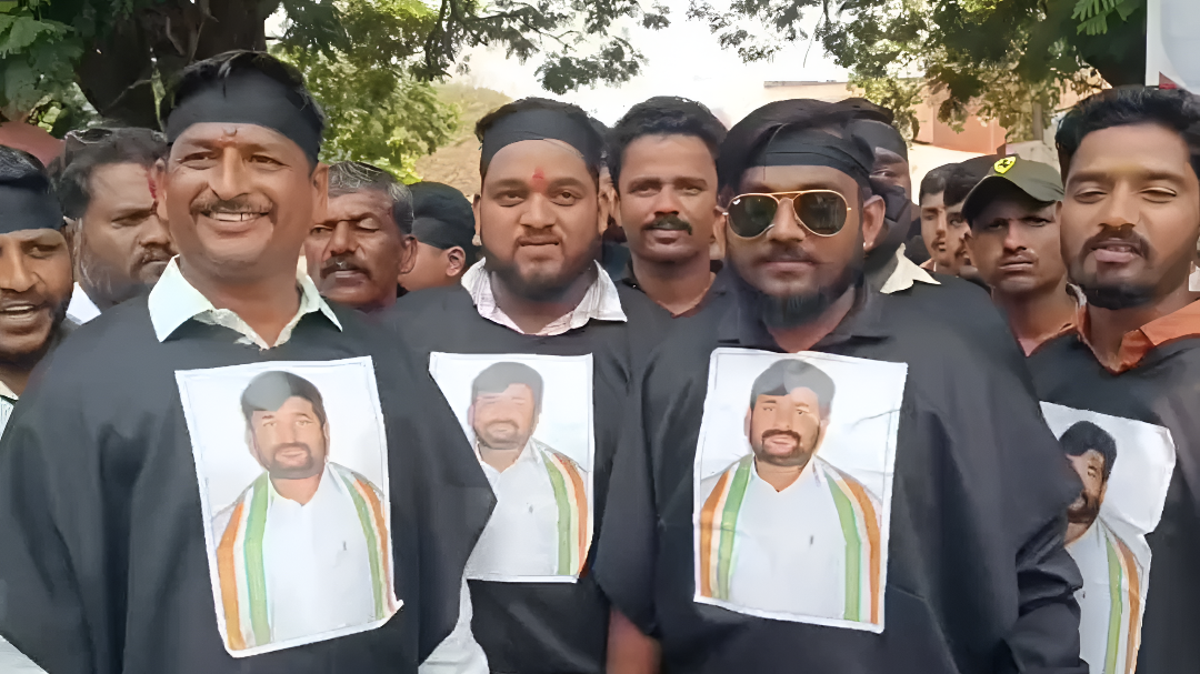 ಧಾರವಾಡದಲ್ಲಿ ವಿನಯ್ ಕುಲಕರ್ಣಿ ಪರ ಮೌನ ಮೆರವಣಿಗೆ.!