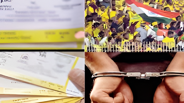 IPL ಟಿಕೆಟ್ ಬ್ಲಾಕ್ ದಂಧೆ ಮೇಲೆ ದಾಳಿ.!