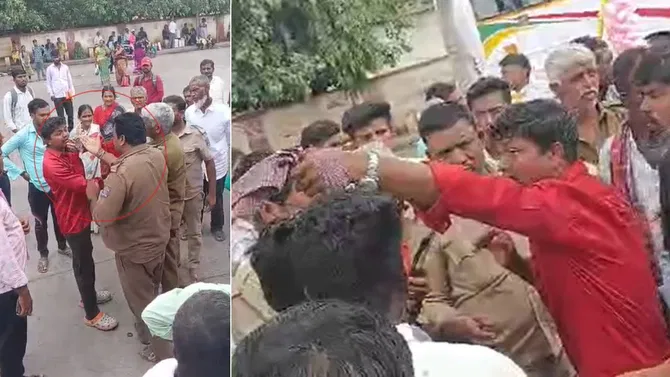 ಬಸ್ ನಿಲ್ಲಿಸದ ಪ್ರಶ್ನೆಗೆ ವಿದ್ಯಾರ್ಥಿಗಳ ಮೇಲೆ ಹ* ಆರೋಪ.!