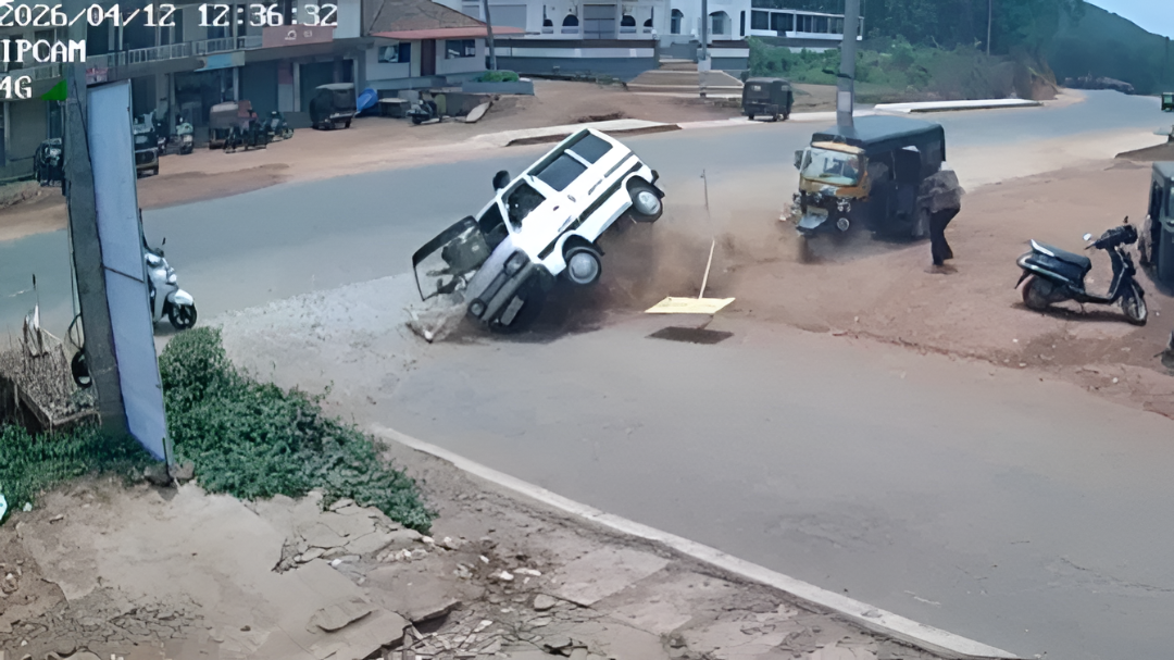 ಬೆಳ್ತಂಗಡಿಯಲ್ಲಿ ಭೀಕರ ಅಪಘಾತ.