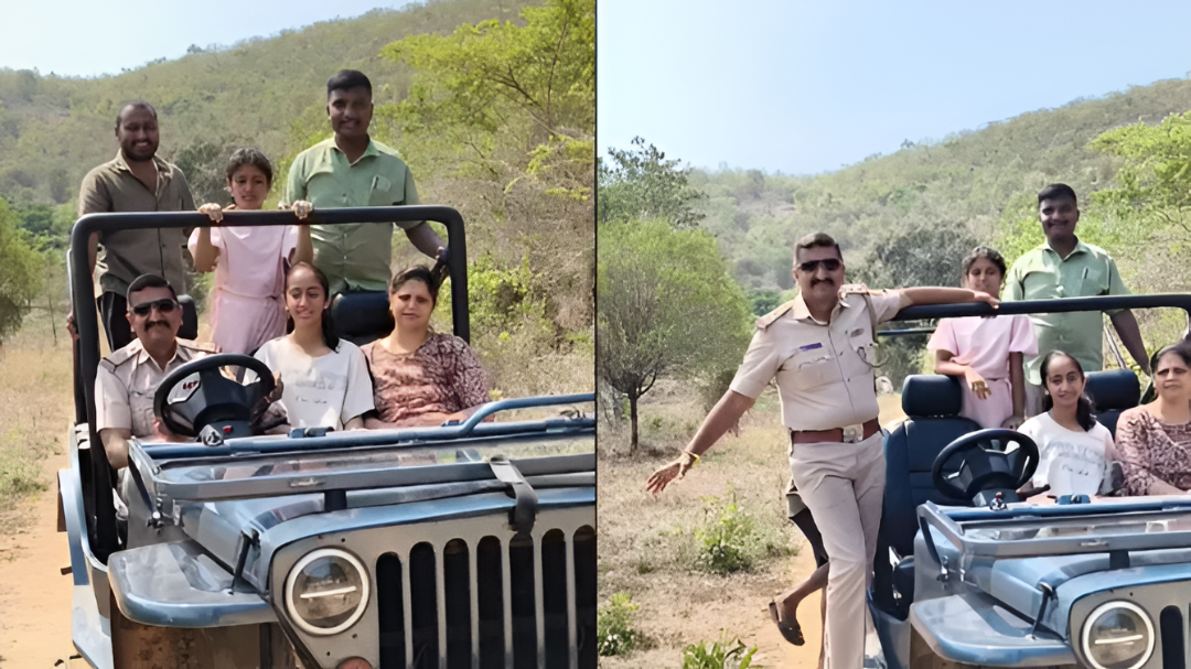 ಯೂನಿಫಾರ್ಮ್‌ನಲ್ಲಿ ಫ್ಯಾಮಿಲಿ ಶೋಕಿ: ಇನ್ಸ್ಪೆಕ್ಟರ್ ವಿರುದ್ಧ ಟೀಕೆ.