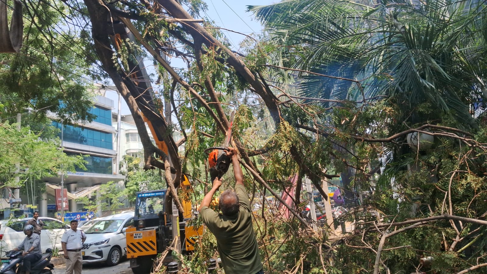 ಮಳೆ–ಗಾಳಿ ಪರಿಣಾಮದಿಂದ ಉಂಟಾದ ಸಮಸ್ಯೆಗಳ ಶೀಘ್ರ ಪರಿಹಾರ.!