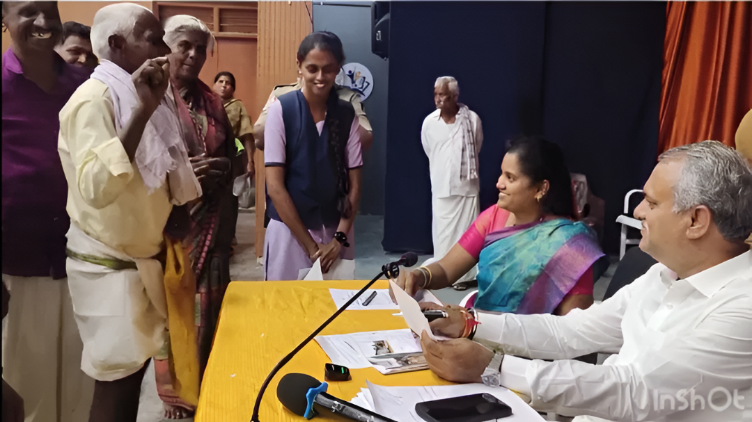 ಇಂಗ್ಲಿಷ್-ಹಿಂದಿಯಲ್ಲಿ ಅಹವಾಲು ಸಲ್ಲಿಸಿದ ರೈತ: ಶಾಸಕರಿಗೇ ಅಚ್ಚರಿ ಮೂಡಿಸಿದ ವೃದ್ಧ.!