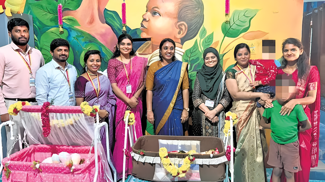 ಪರಪ್ಪನ ಅಗ್ರಹಾರ ಜೈಲಿನಲ್ಲಿ ದೇಶದ ಮೊದಲ ಶಿಶುಪಾಲನಾ ಕೇಂದ್ರ ಆರಂಭ..!